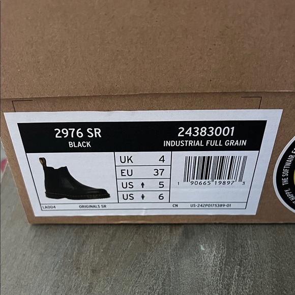 Dr. Martens Black Ankle Boots - Picture 4 of 4